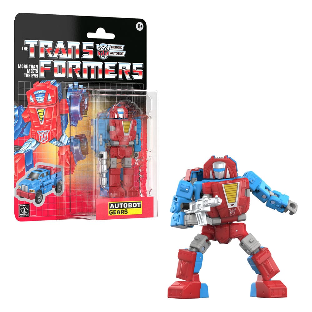 The Transformers Retro G1 Action Figure Autobot Gears 12cm3