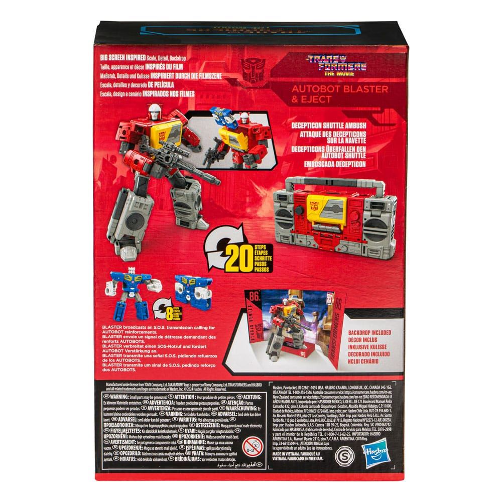 The Transformers: The Movie Generations Studio Series Voyager Class Action Figure Autobot Blaster & Eject 16cm10