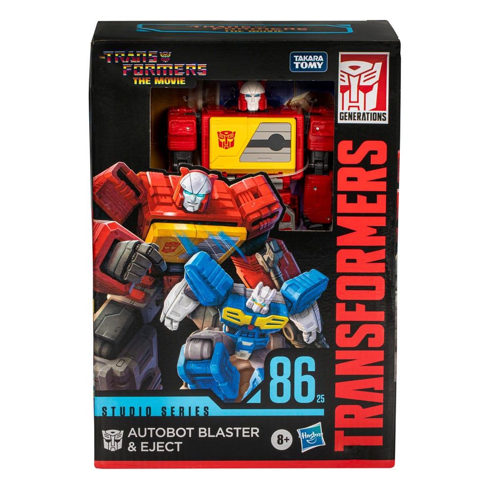 The Transformers: The Movie Generations Studio Series Voyager Class Action Figure Autobot Blaster & Eject 16cm13