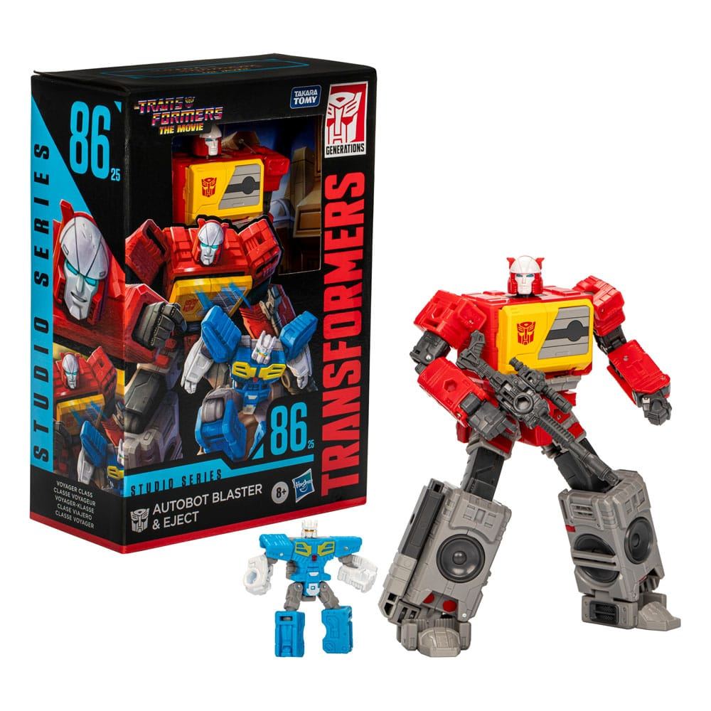 The Transformers: The Movie Generations Studio Series Voyager Class Action Figure Autobot Blaster & Eject 16cm11
