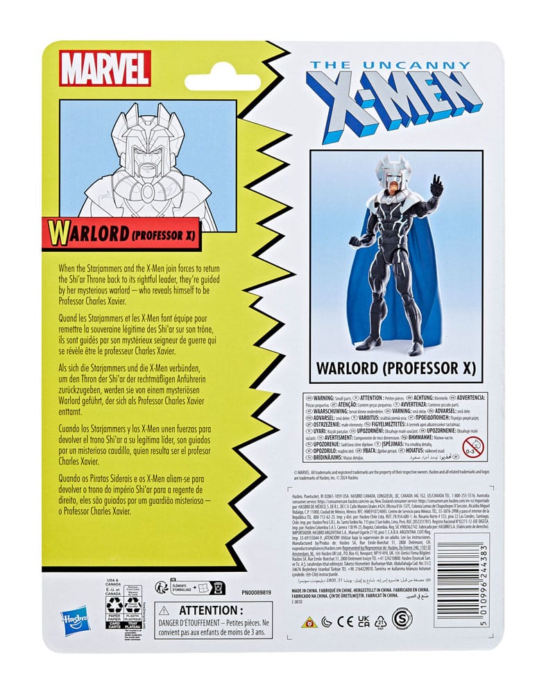 The Uncanny X-Men Marvel Legends Action Figure Warlord (Professor X) 15cm19