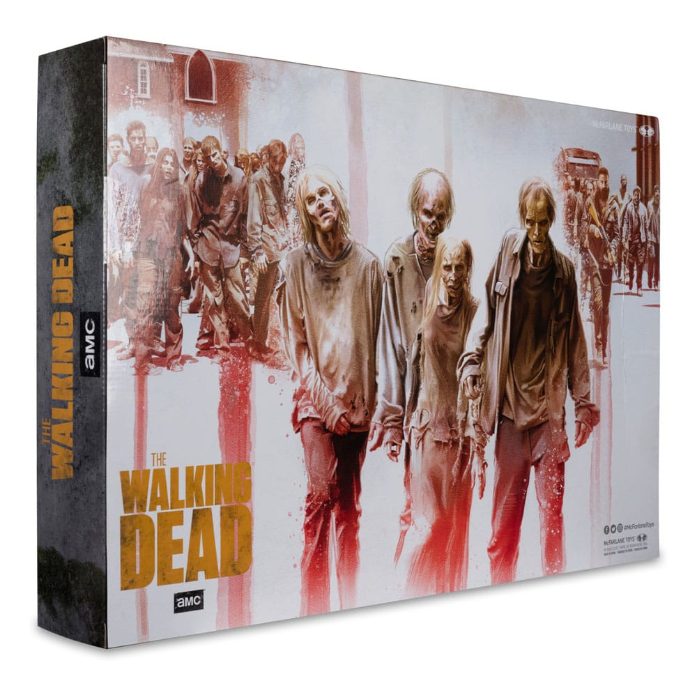The Walking Dead Action Figures 4-Pack Walkers 13cm14