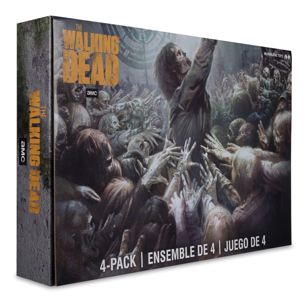 The Walking Dead Action Figures 4-Pack Walkers 13cm13