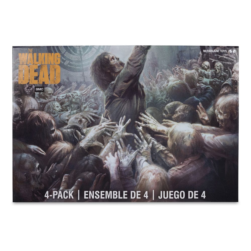 The Walking Dead Action Figures 4-Pack Walkers 13cm12