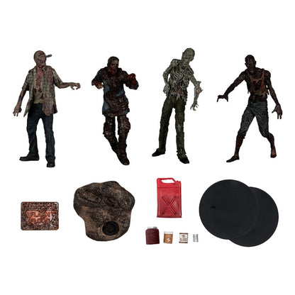 The Walking Dead Action Figures 4-Pack Walkers 13cm2