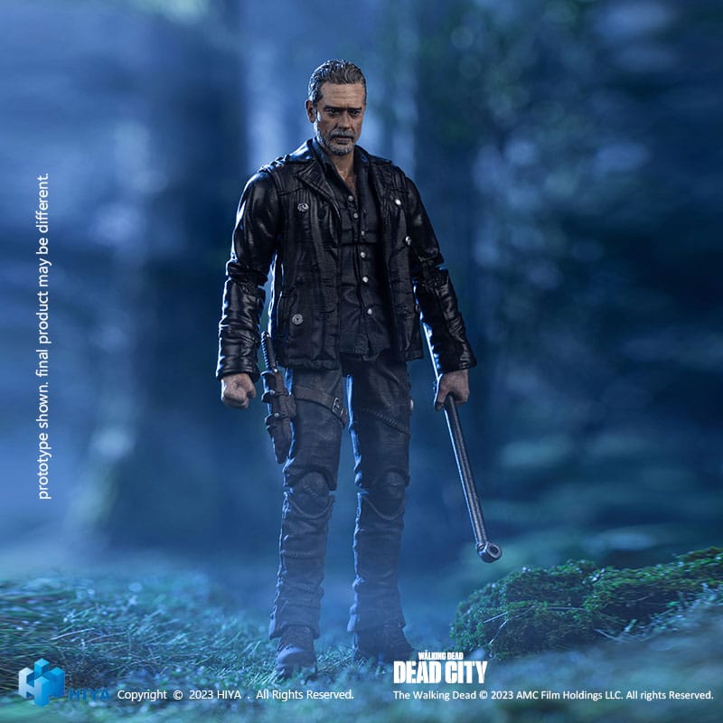 The Walking Dead Exquisite Mini Action Figure 1/18 Dead City Negan 11cm1