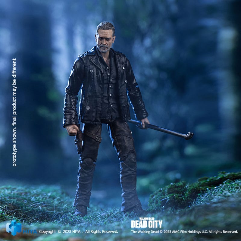 The Walking Dead Exquisite Mini Action Figure 1/18 Dead City Negan 11cm3