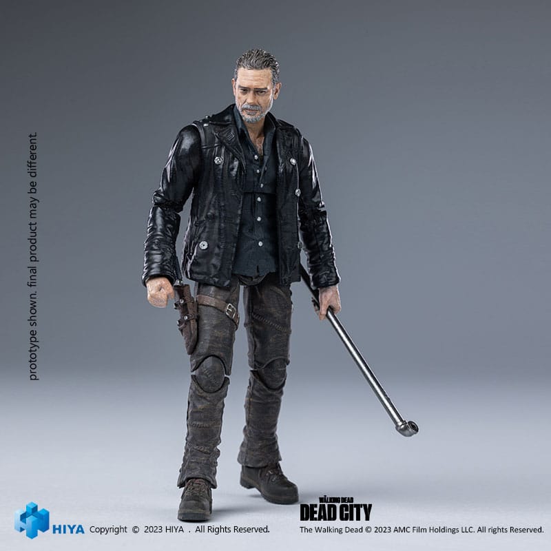 The Walking Dead Exquisite Mini Action Figure 1/18 Dead City Negan 11cm5