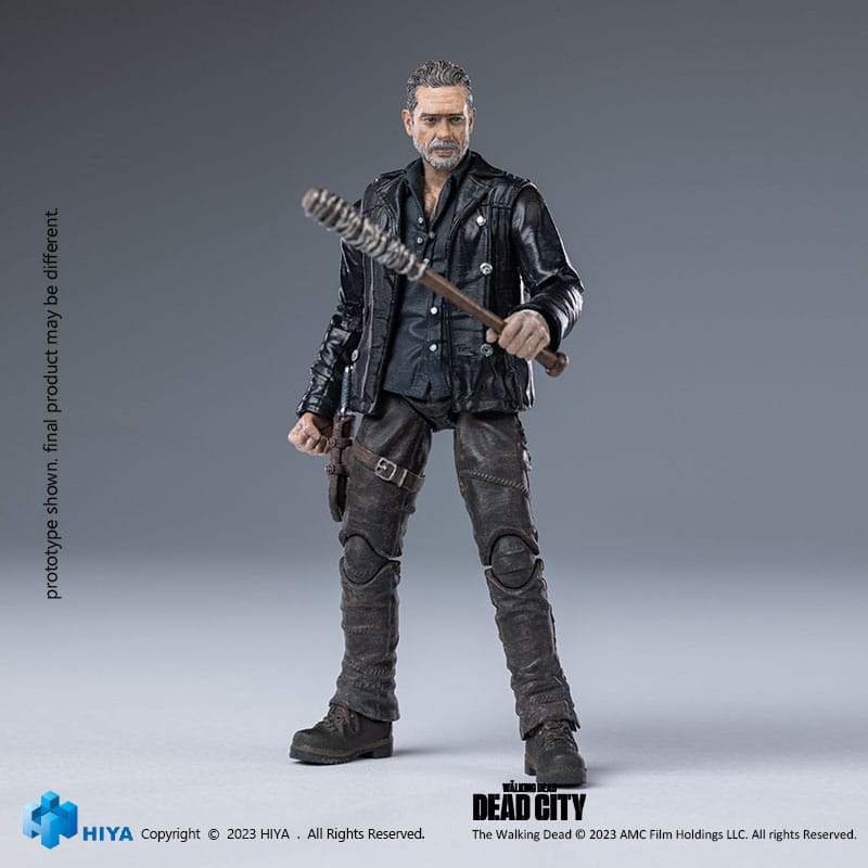 The Walking Dead Exquisite Mini Action Figure 1/18 Dead City Negan 11cm6