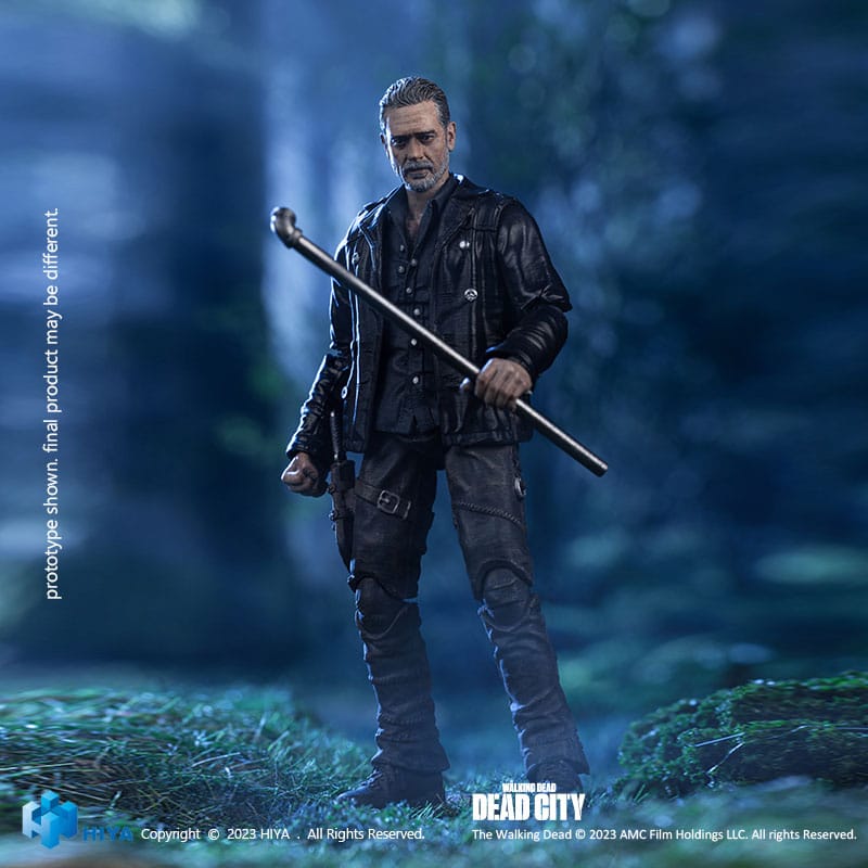 The Walking Dead Exquisite Mini Action Figure 1/18 Dead City Negan 11cm7