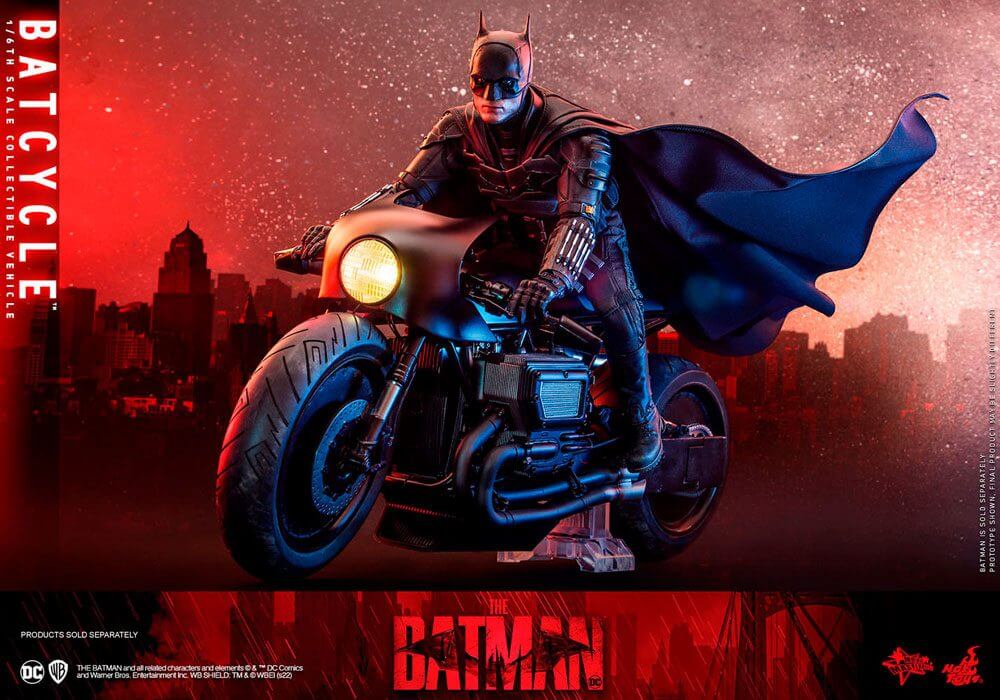 The Batman Movie Masterpiece Action Figure 1/6 Batcycle 42cm3