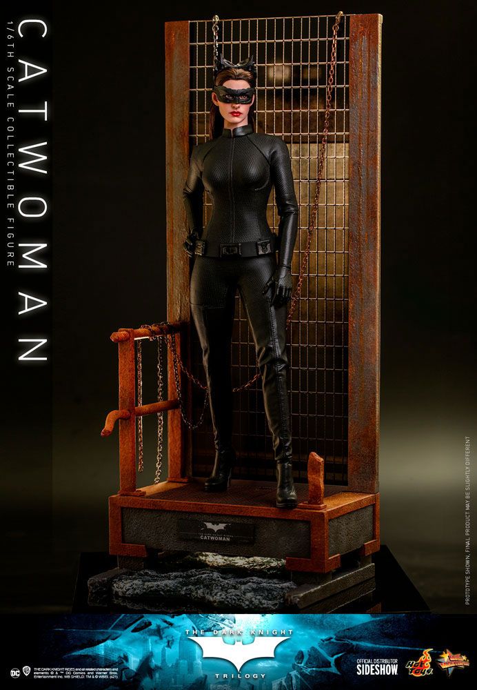 The Dark Knight Trilogy Movie Masterpiece Action Figure 1/6 Catwoman 29cm14