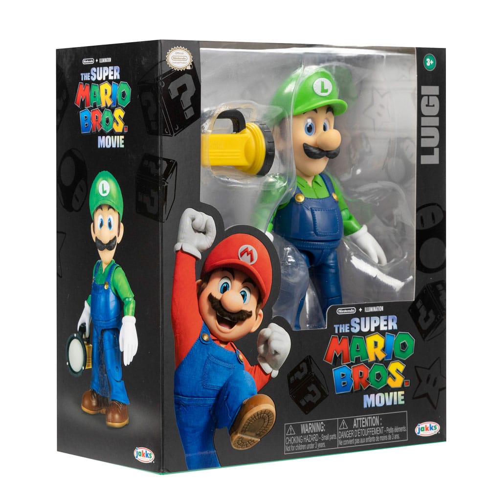 The Super Mario Bros. Movie Action Figure Luigi 13cm3