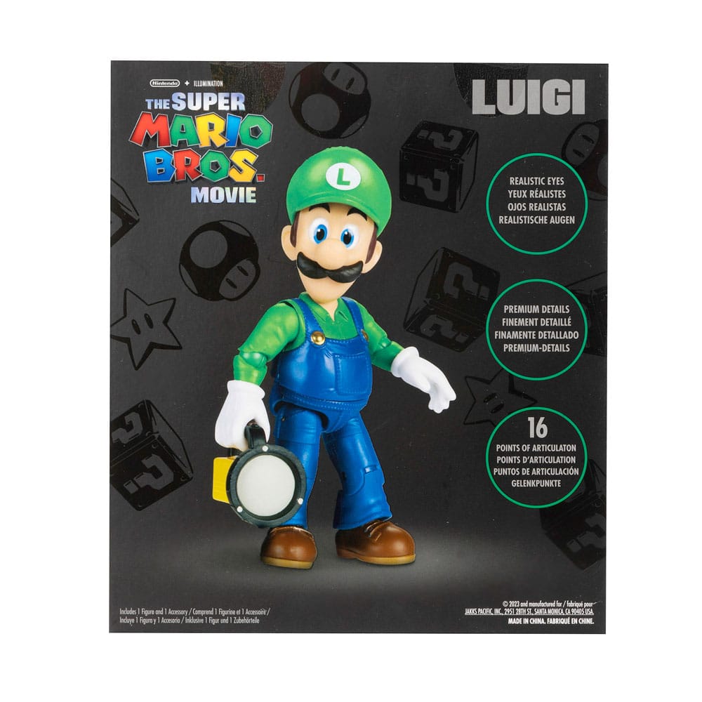 The Super Mario Bros. Movie Action Figure Luigi 13cm9