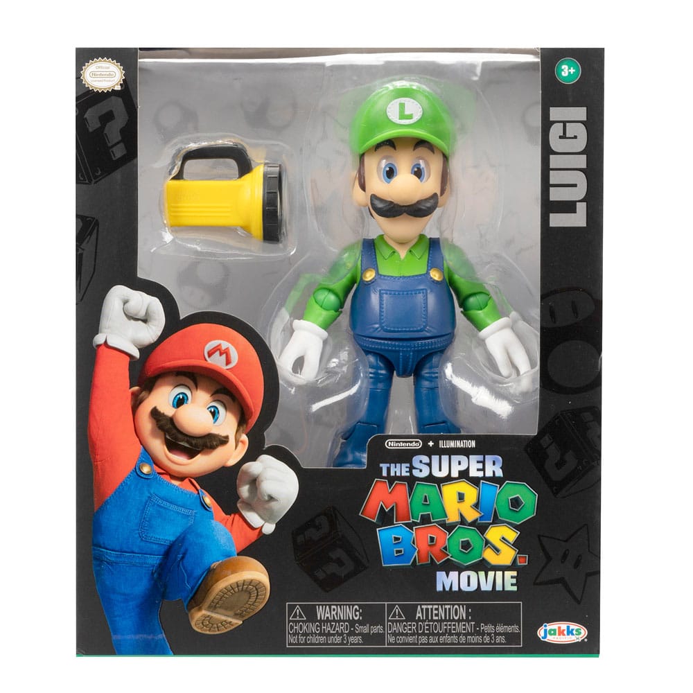 The Super Mario Bros. Movie Action Figure Luigi 13cm4