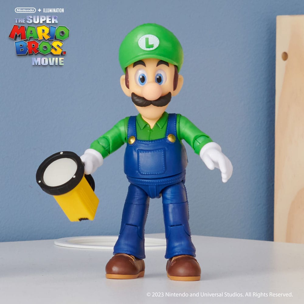 The Super Mario Bros. Movie Action Figure Luigi 13cm10