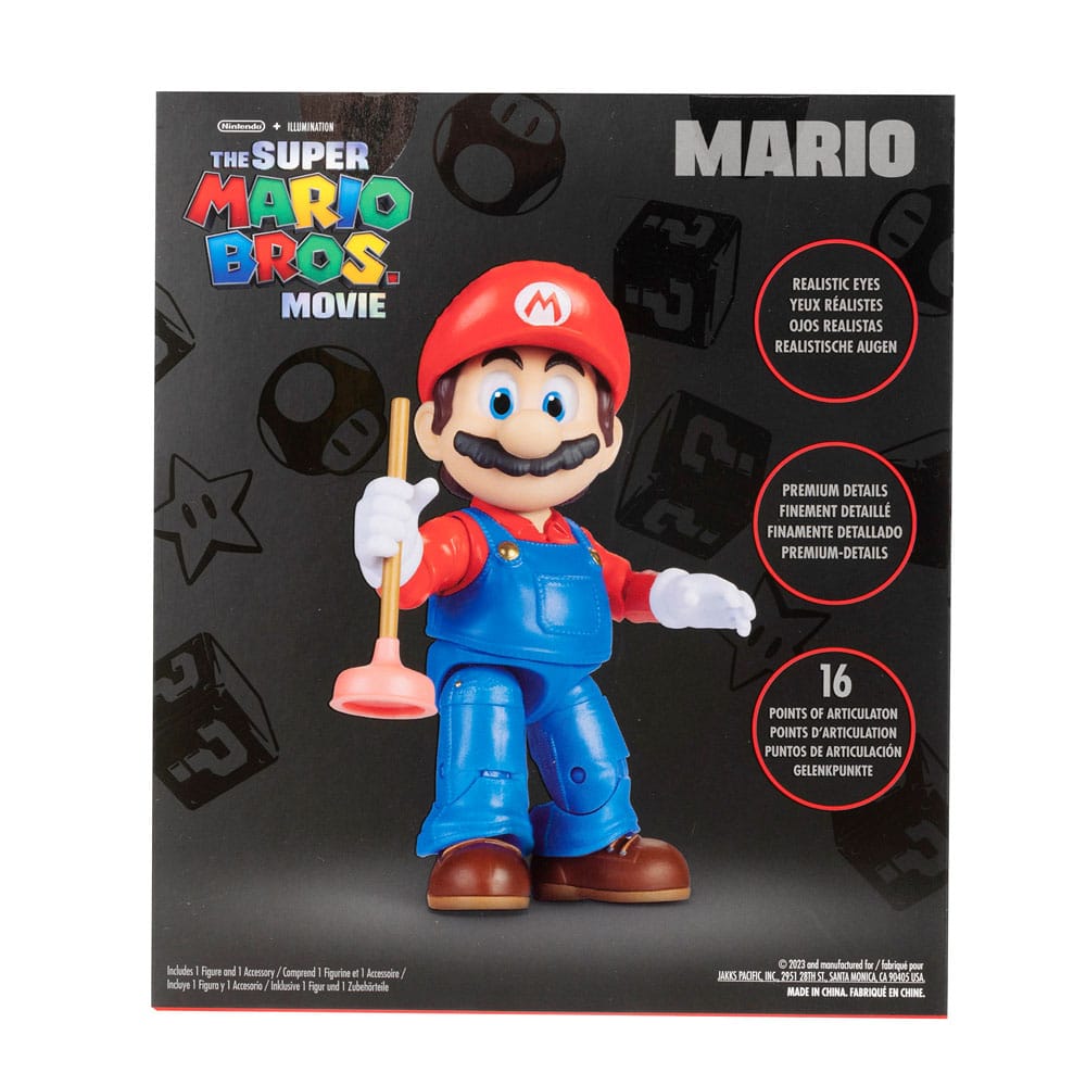 The Super Mario Bros. Movie Action Figure Mario 13cm9