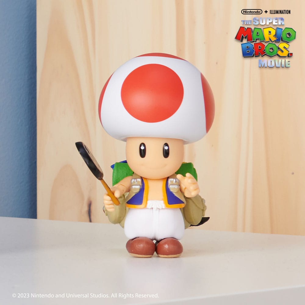 The Super Mario Bros. Movie Action Figure Toad 13cm11