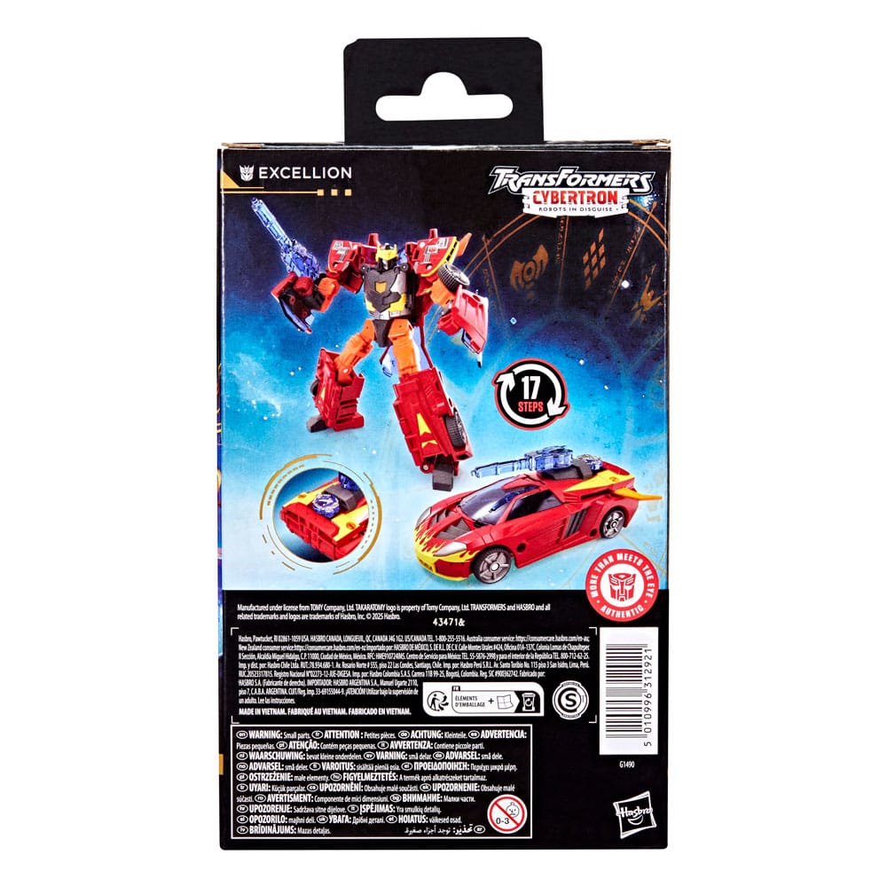 Transformers Age of the Primes Deluxe Class Action Figure Excellion 14cm2