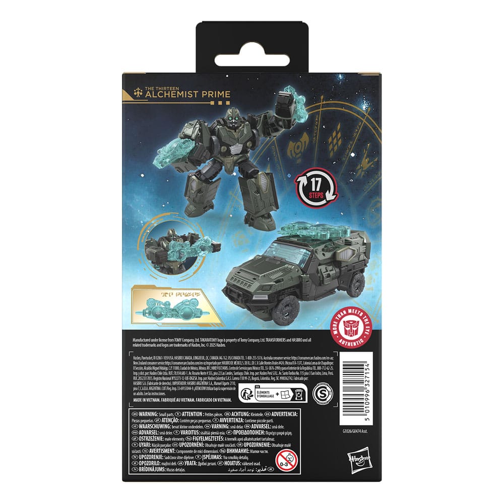 Transformers Age of the Primes Deluxe Class Action Figure The Thirteen Alchemist Prime 14cm2