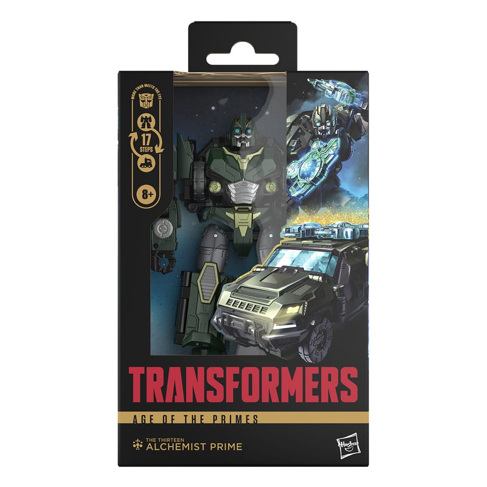 Transformers Age of the Primes Deluxe Class Action Figure The Thirteen Alchemist Prime 14cm7