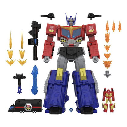 Transformers Age of the Primes Titan Class Action Figure The Thirteen Star Optimus Prime 38cm7