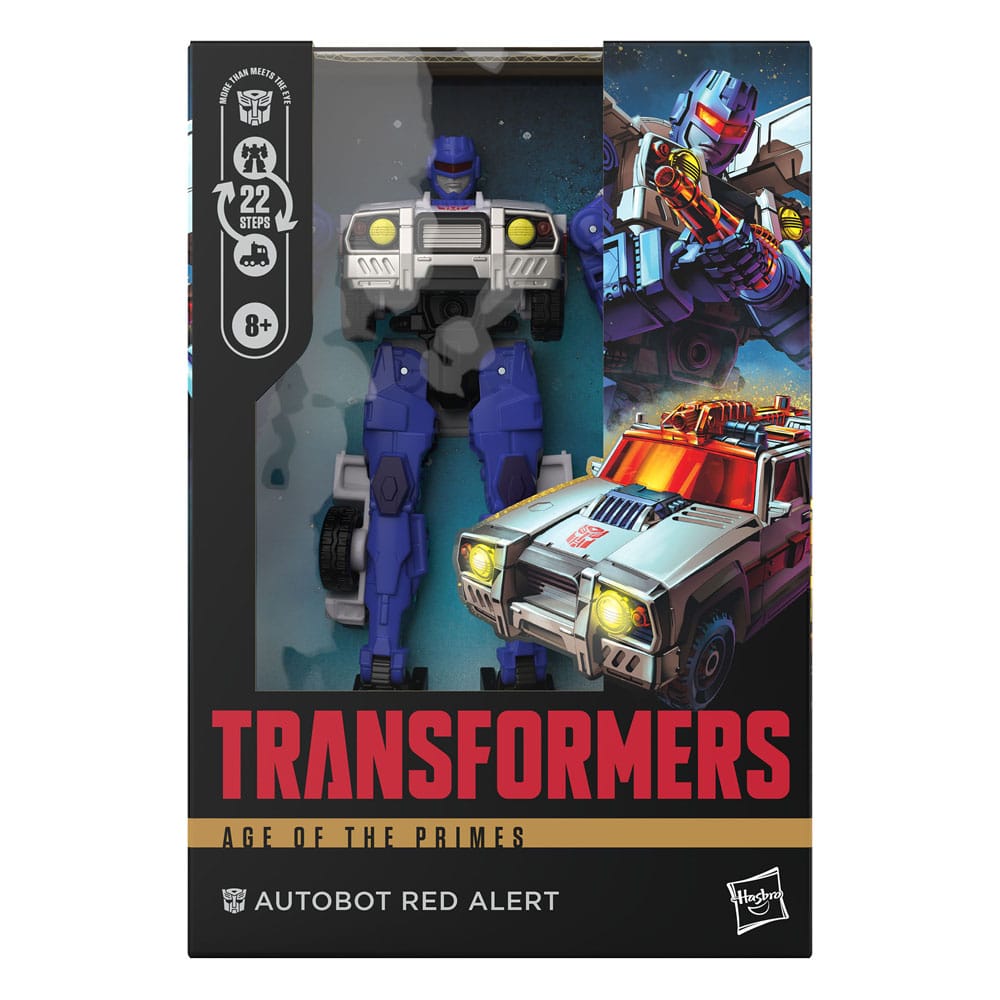 Transformers Age of the Primes Voyager Class Action Figure The Thirteen Autobot Red Alert 18cm7