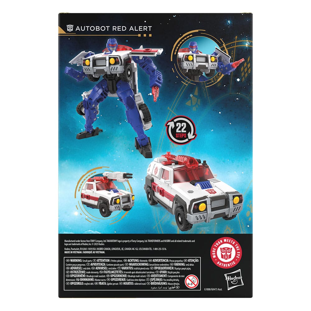Transformers Age of the Primes Voyager Class Action Figure The Thirteen Autobot Red Alert 18cm2