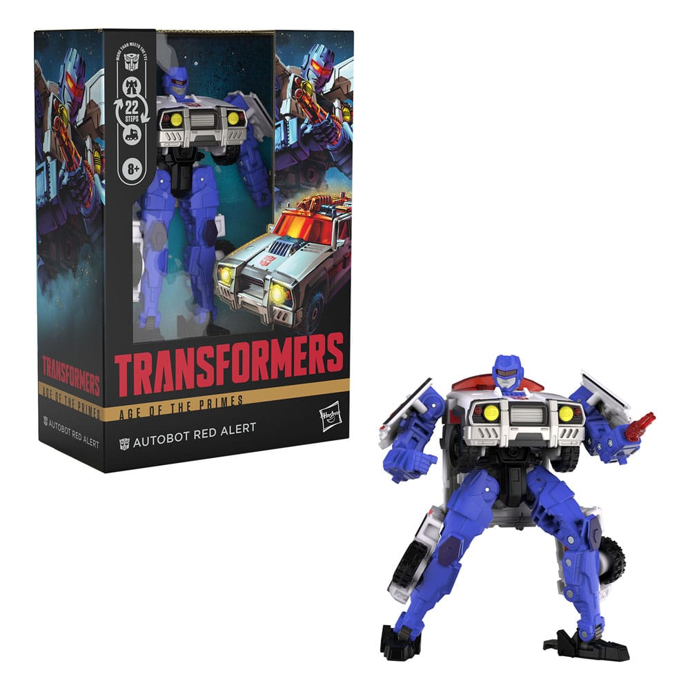 Transformers Age of the Primes Voyager Class Action Figure The Thirteen Autobot Red Alert 18cm3