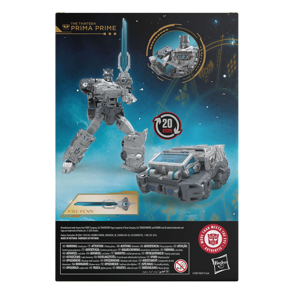 Transformers Age of the Primes Voyager Class Action Figure The Thirteen Prima Prime 18cm2