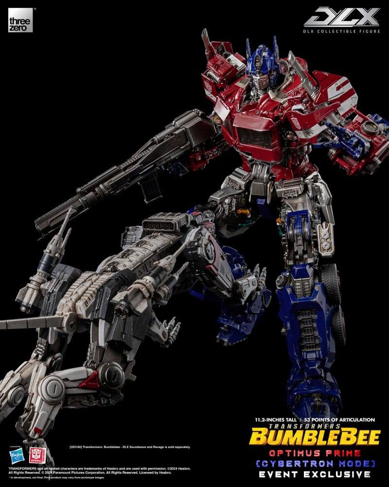 Transformers: Bumblebee DLX Action Figure 1/6 Optimus Prime Cybertron Mode 28cm *heo exclusive*12