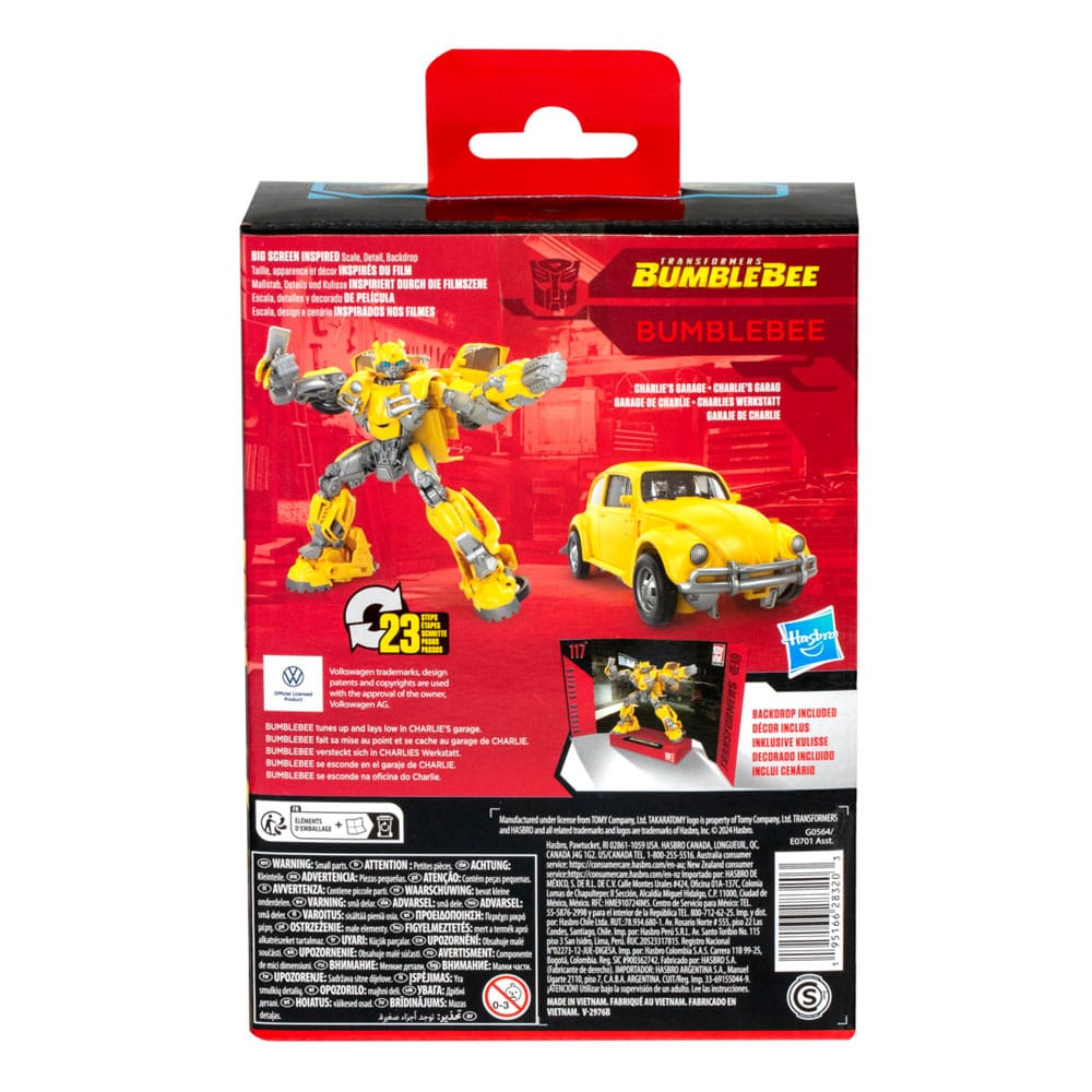 Transformers: Bumblebee Generations Studio Series Deluxe Class Action Figure Bumblebee 11cm2