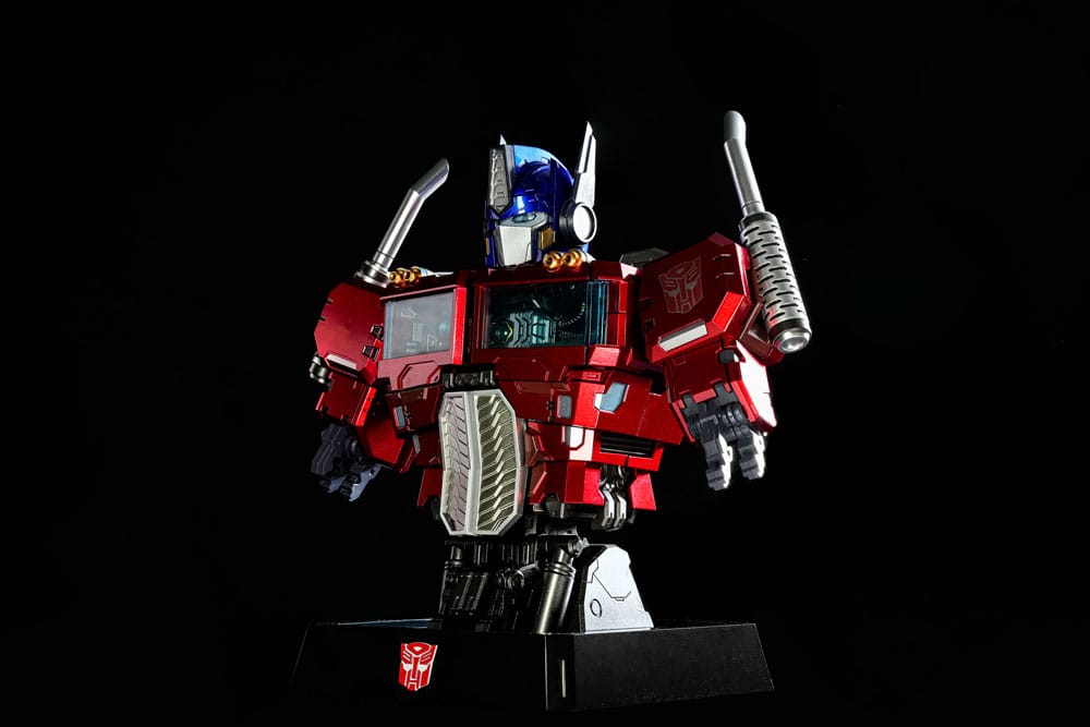 Transformers Bust Generation Action Figure Optimus Prime Mechanic Bust 16cm2