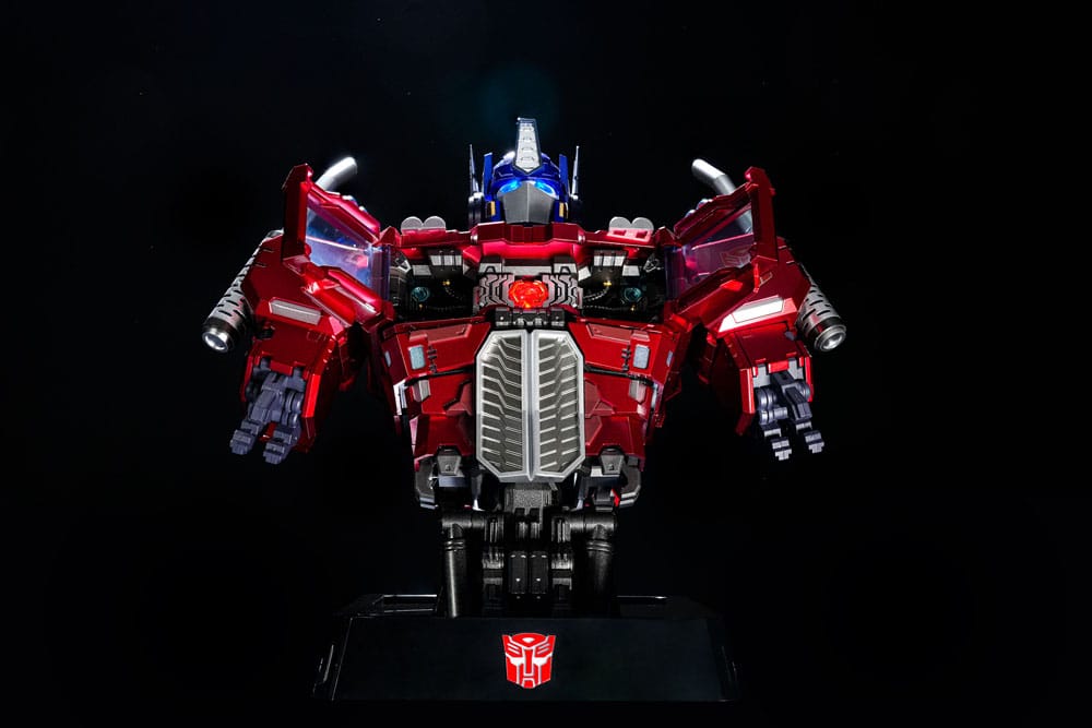 Transformers Bust Generation Action Figure Optimus Prime Mechanic Bust 16cm5