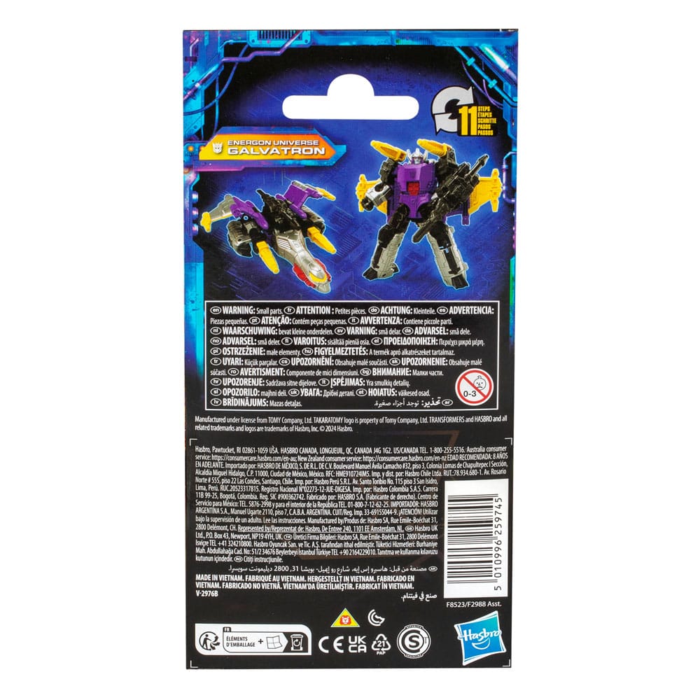 Transformers Generations Legacy United Core Class Action Figure Energon Universe Galvatron 9cm2
