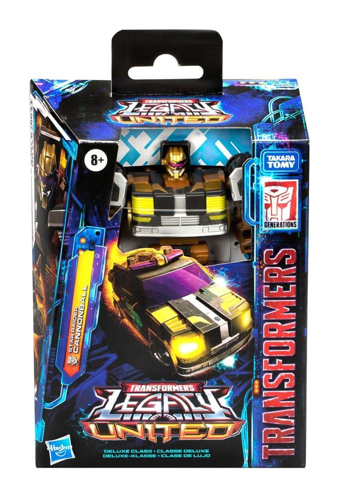Transformers Generations Legacy United Deluxe Class Action Figure Star Raider Cannonball 14cm15