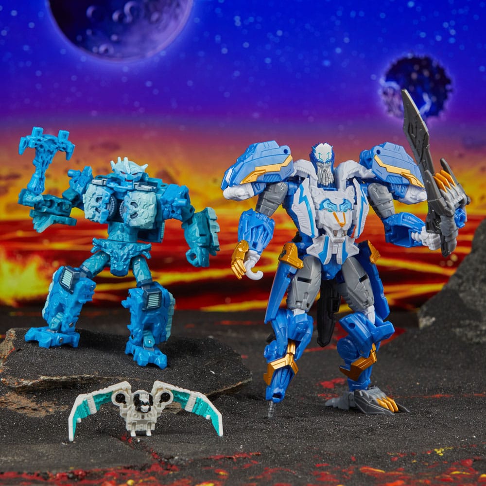 Transformers Generations Legacy United Leader Class Action Figure Star Raider Thundertron 18cm2