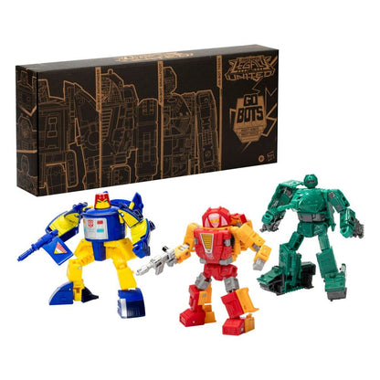 Transformers Legacy United Deluxe Class Action Figure 3-Pack Go-Bot Guardians 14cm3