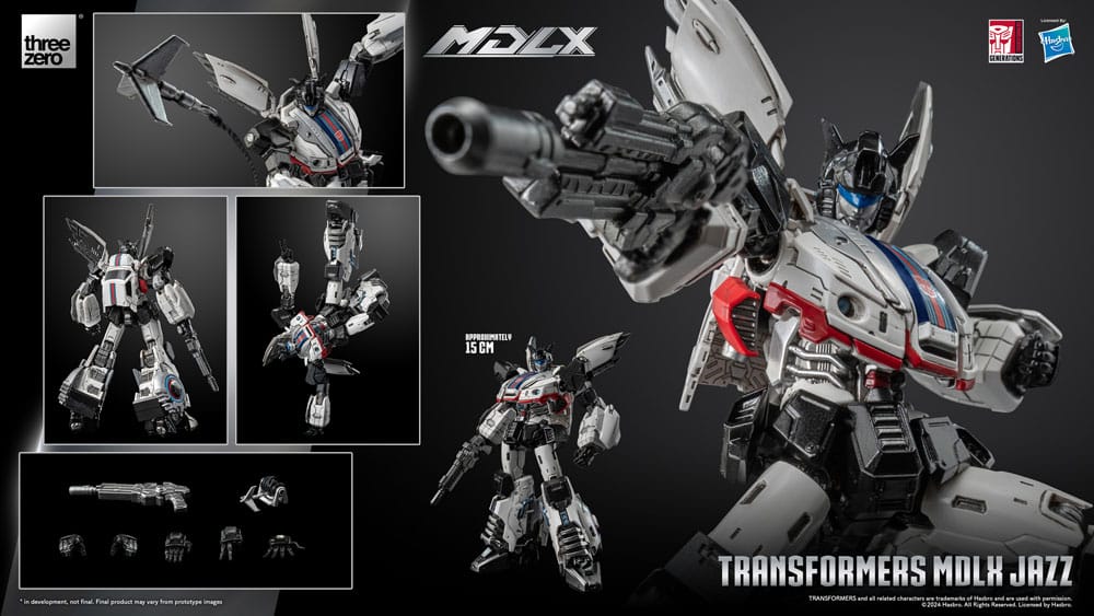 Transformers MDLX Action Figure Jazz 15cm18