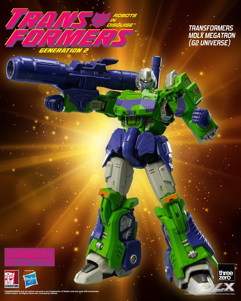 Transformers MDLX Action Figure Megatron (G2 Universe) 18cm15