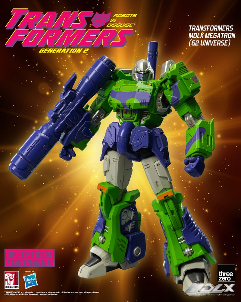 Transformers MDLX Action Figure Megatron (G2 Universe) 18cm22