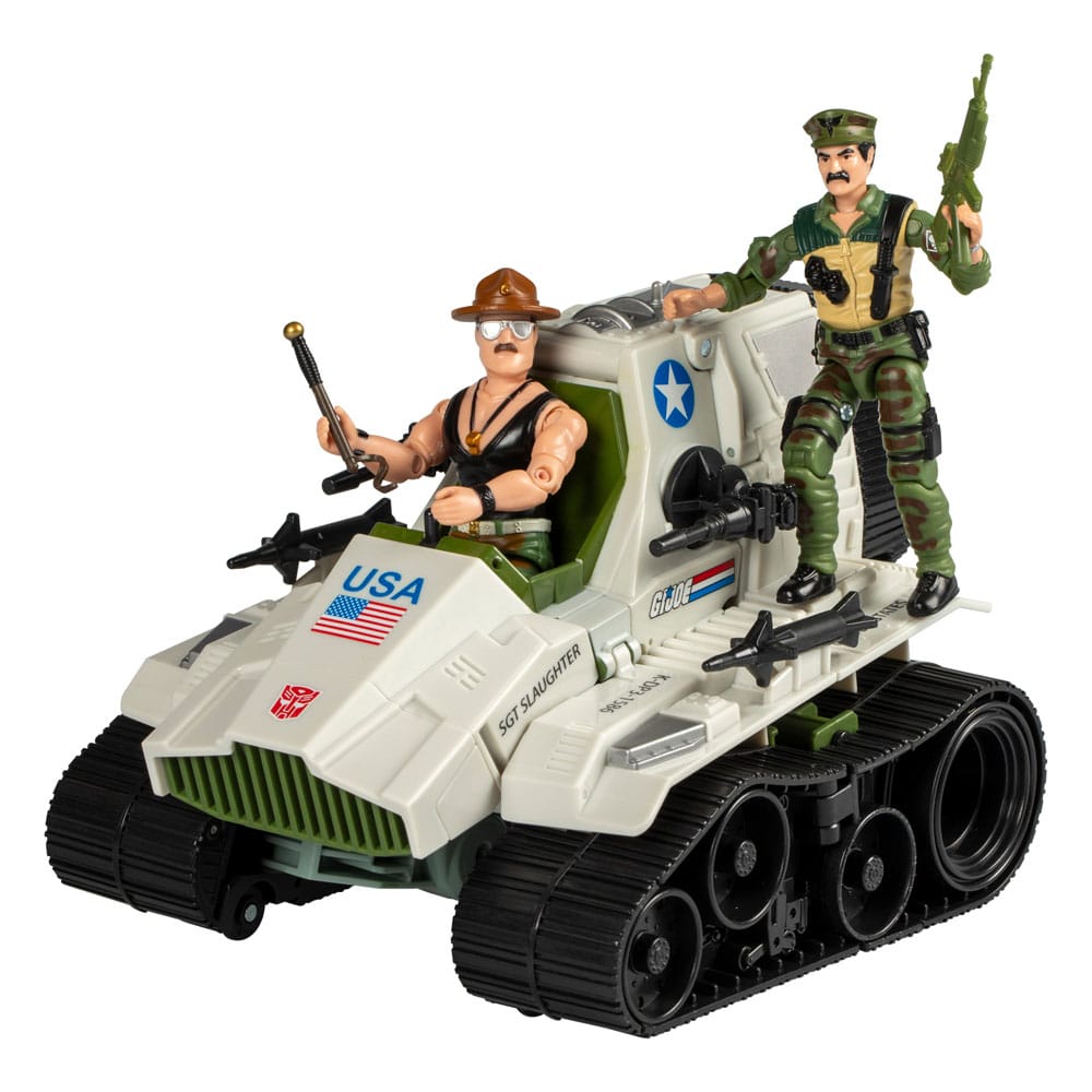 Transformers x G.I. Joe Action Figure Autobot Kup Triple T 23cm2