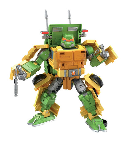 Transformers x Teenage Mutant Ninja Turtles Action Figure Party Wallop 18cm6