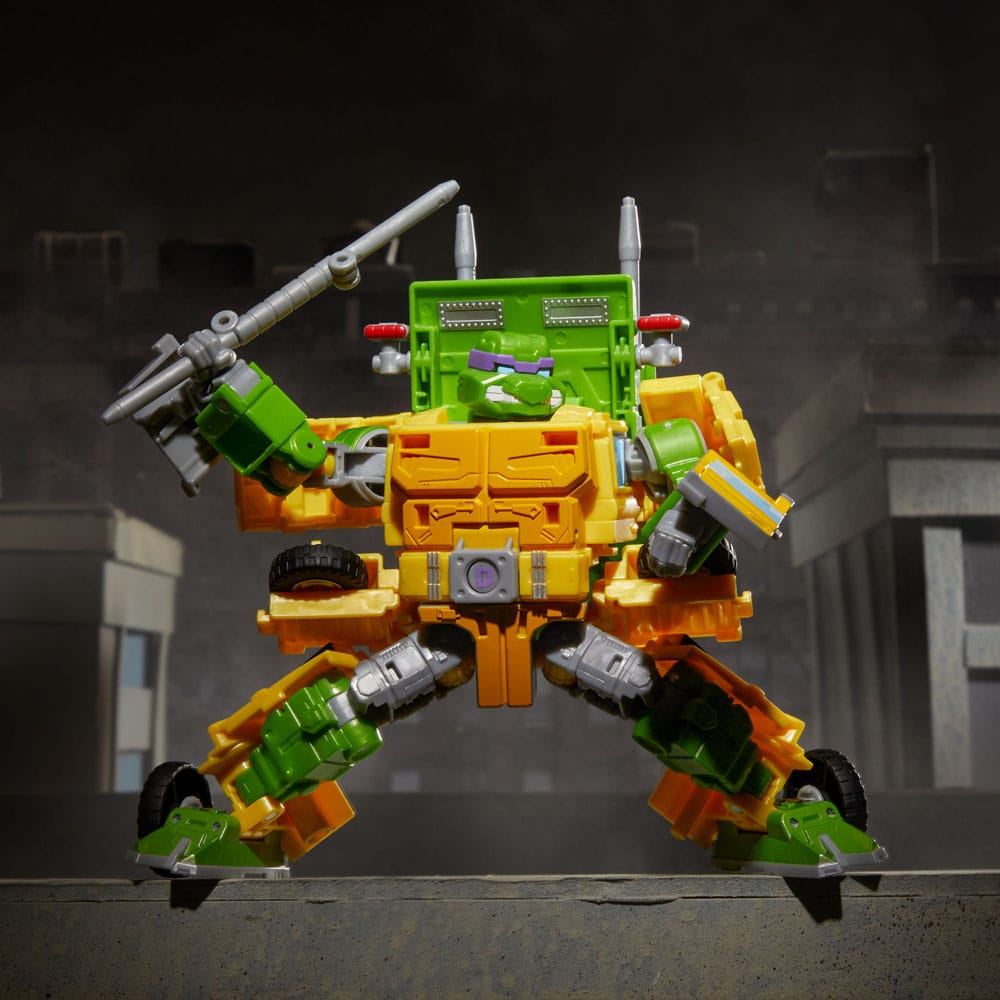 Transformers x Teenage Mutant Ninja Turtles Action Figure Party Wallop 18cm15