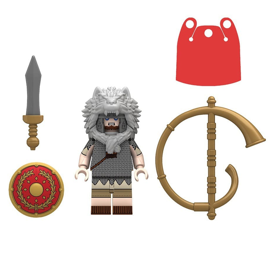 Trumpeter Legionary Custom Roman Soldier Minifigure1