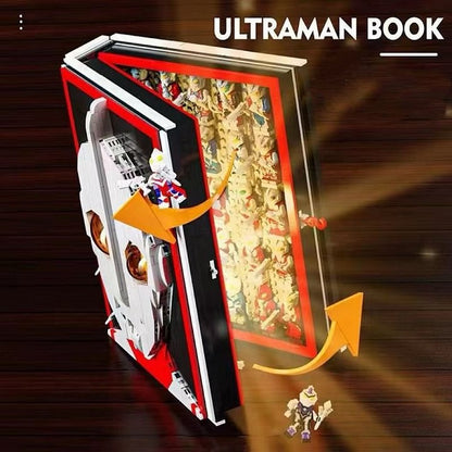 HEROBOOK - Stunning Hero Themed Display • Hidden Book Design • Opens to Reveal Hero Figure