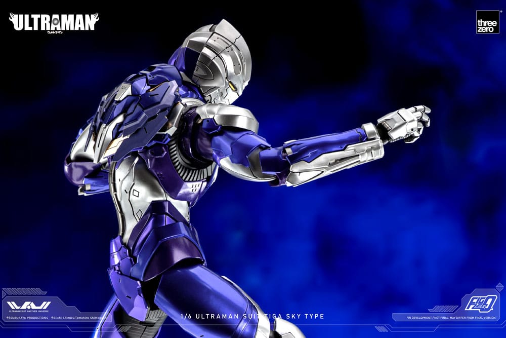 Ultraman FigZero Action Figure 1/6 Ultraman Suit Tiga Sky Type 31cm7