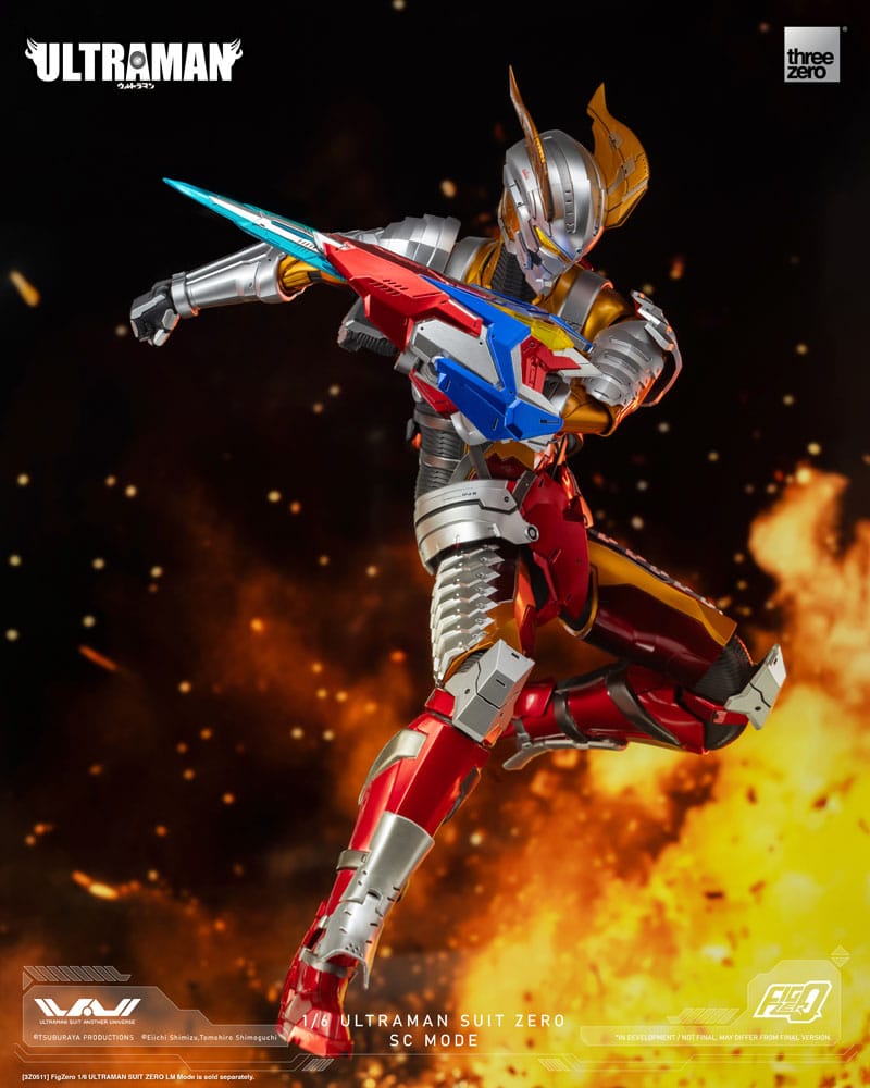 Ultraman FigZero Action Figure 1/6 Ultraman Suit Zero SC Mode 31cm17