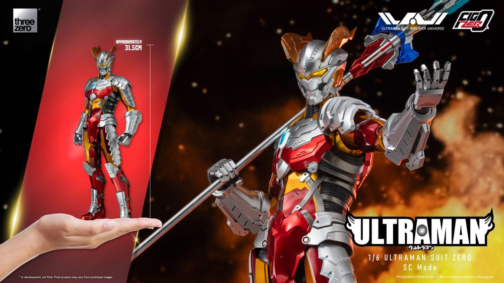 Ultraman FigZero Action Figure 1/6 Ultraman Suit Zero SC Mode 31cm20
