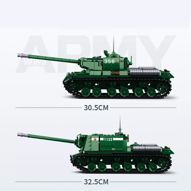 WW2 Soviet ISU-152 Tank Destroyer8